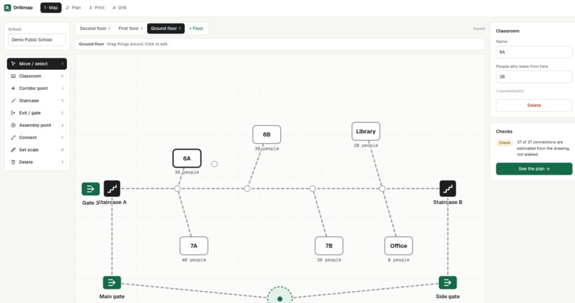 Drillmap – screenshot 2