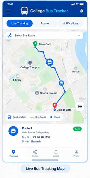 Bus tracking   – screenshot 7