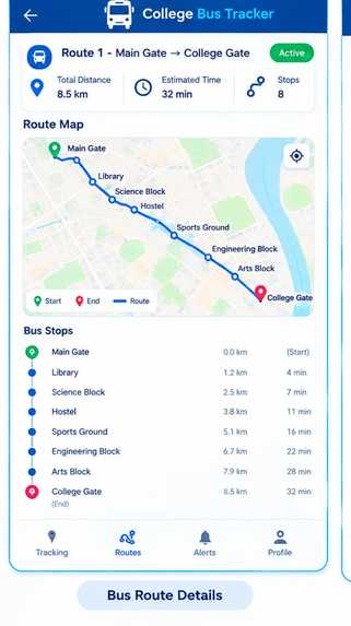 Bus tracking   – screenshot 8