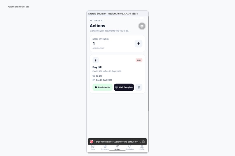 ACTIONOS AI – screenshot 4