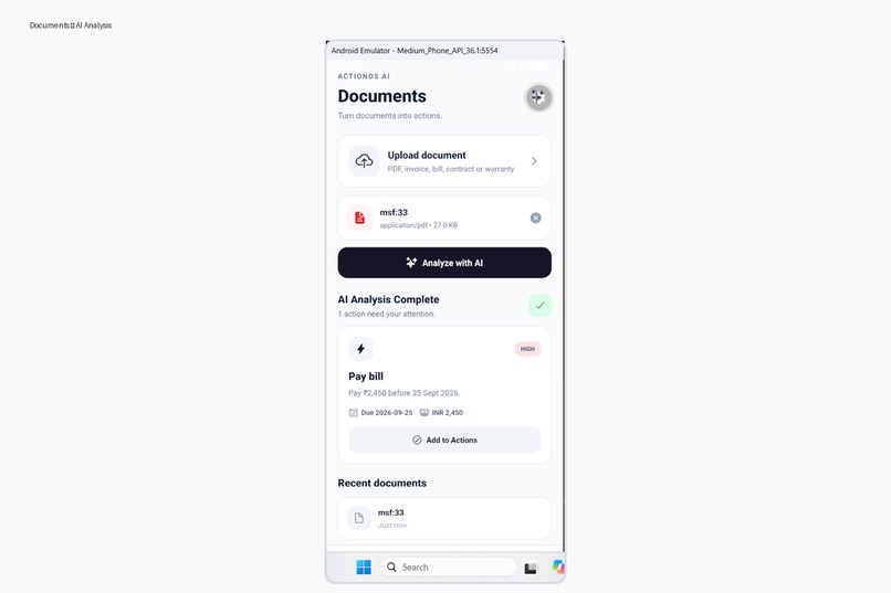 ACTIONOS AI – screenshot 5