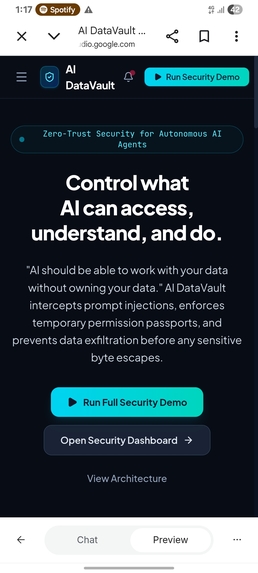 AI DataVault – screenshot 1