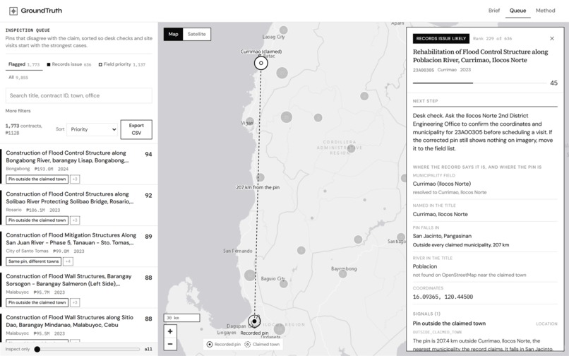 GroundTruth – screenshot 2