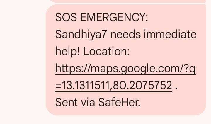 SafeHer – screenshot 3