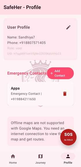 SafeHer – screenshot 8