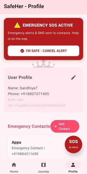 SafeHer – screenshot 9
