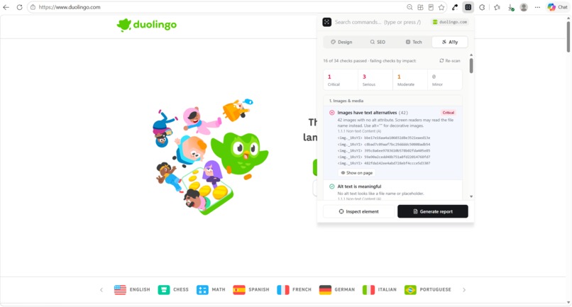 Website x-ray – screenshot 6
