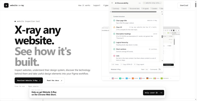 Website x-ray – screenshot 7