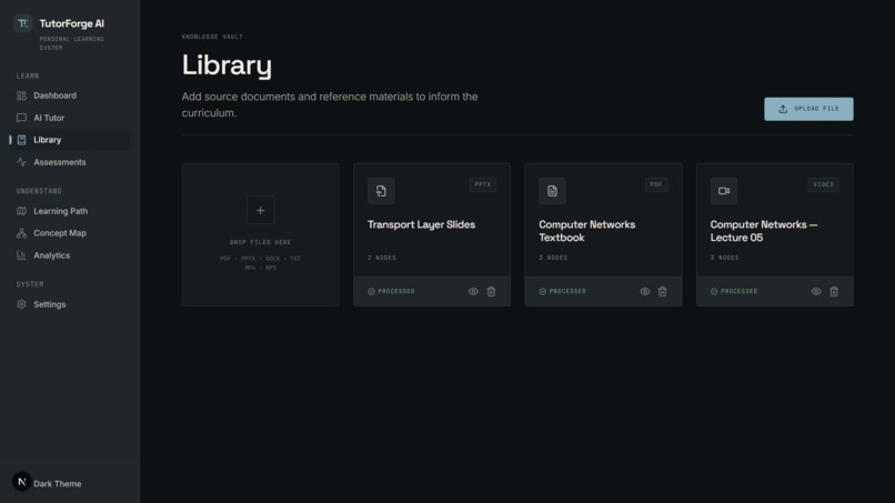 TutorForge AI – screenshot 1