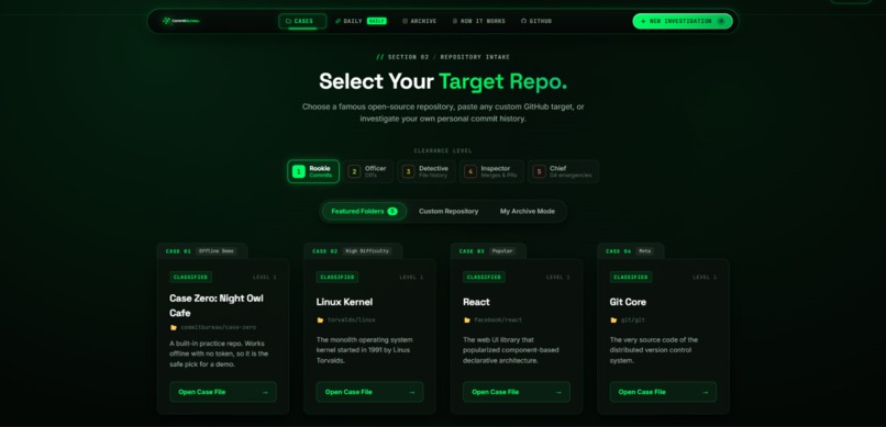 CommitBureau – screenshot 3