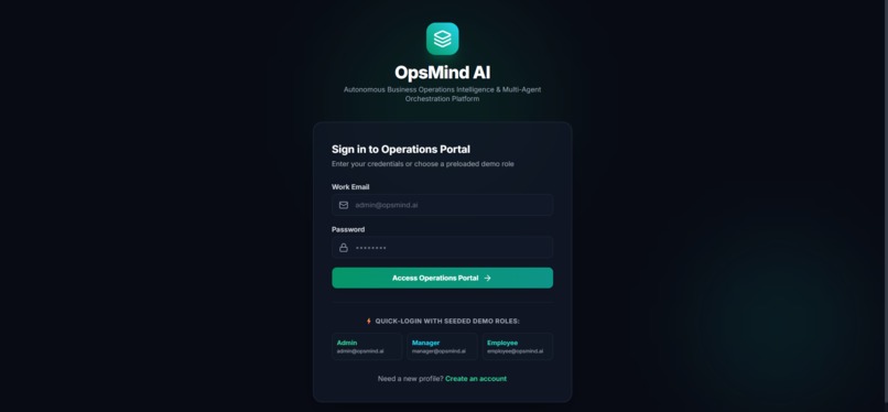 OPSMIND AI – screenshot 1