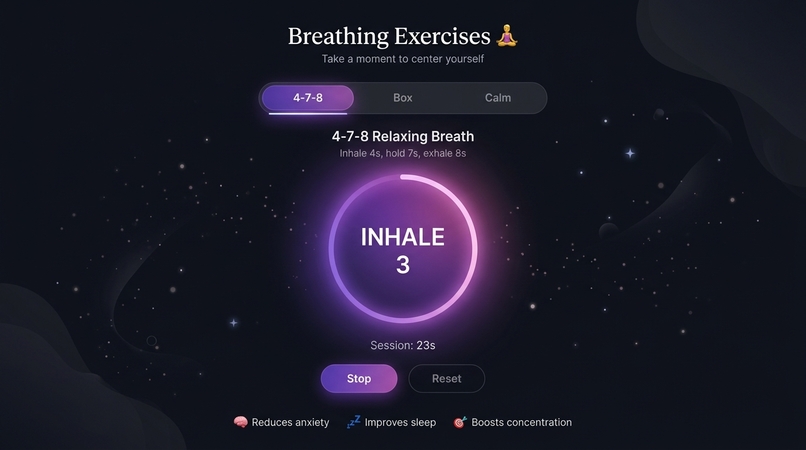MindBloom — Student Mental Wellness & Mood Tracker – screenshot 1