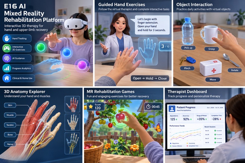 Mixed Reality technologies in Rehabilitation  – screenshot 1