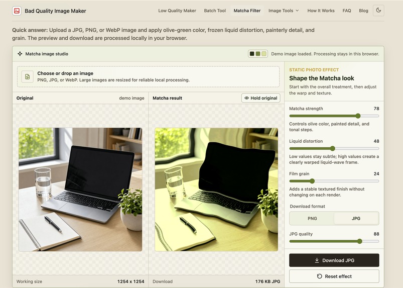 Bad Quality Image Maker – screenshot 3