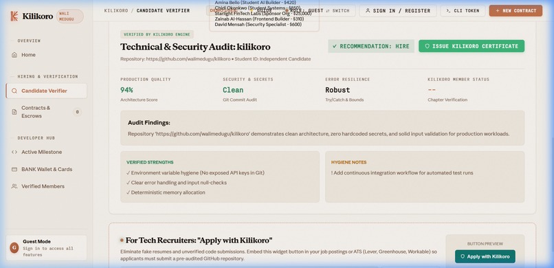 Kilikoro - Student Developer Ecosystem – screenshot 3