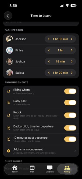 FamilyOrganization.app  – screenshot 7