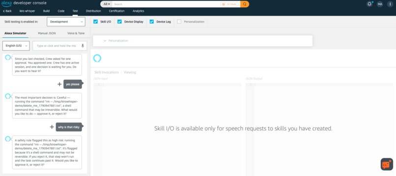 KiroWhisper – screenshot 6