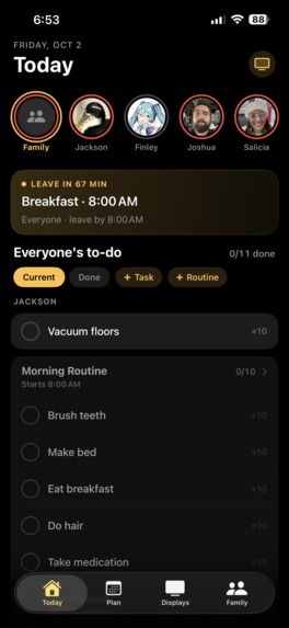 FamilyOrganization.app  – screenshot 9