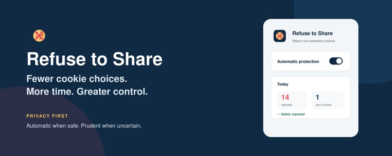Refuse to Share – screenshot 1