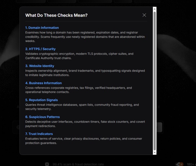 Veriscan – screenshot 5
