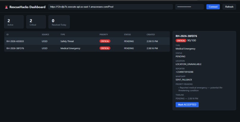 RescueHacks: Offline Emergency Response – screenshot 2