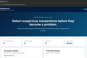 PayGuard AI – Intelligent Payment Fraud Detection