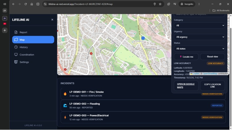 LifeLine AI – screenshot 2
