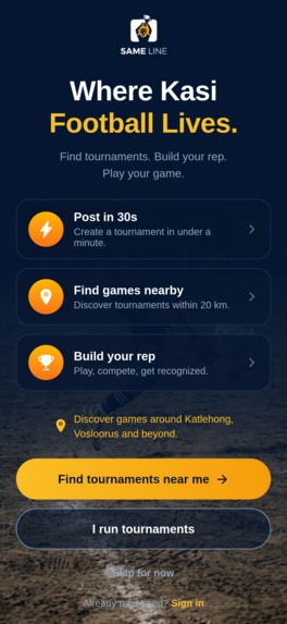 SameLine – screenshot 3