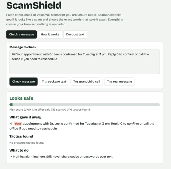 ScamShield – screenshot 3