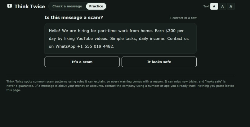 Think Twice – screenshot 3