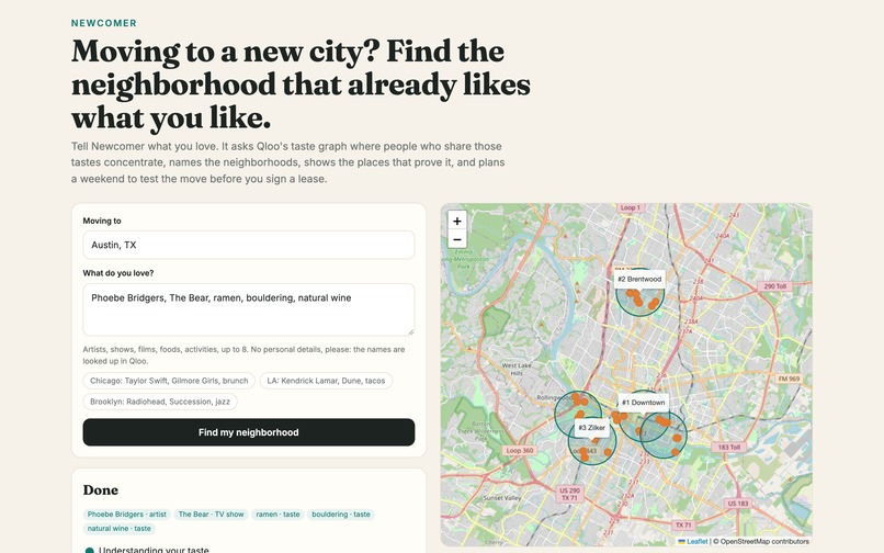 Newcomer – screenshot 1