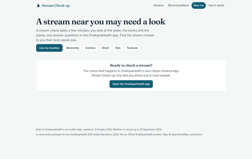 Stream Check-up – screenshot 1