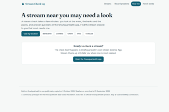 Stream Check-up