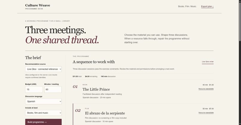 Culture Weave – screenshot 2