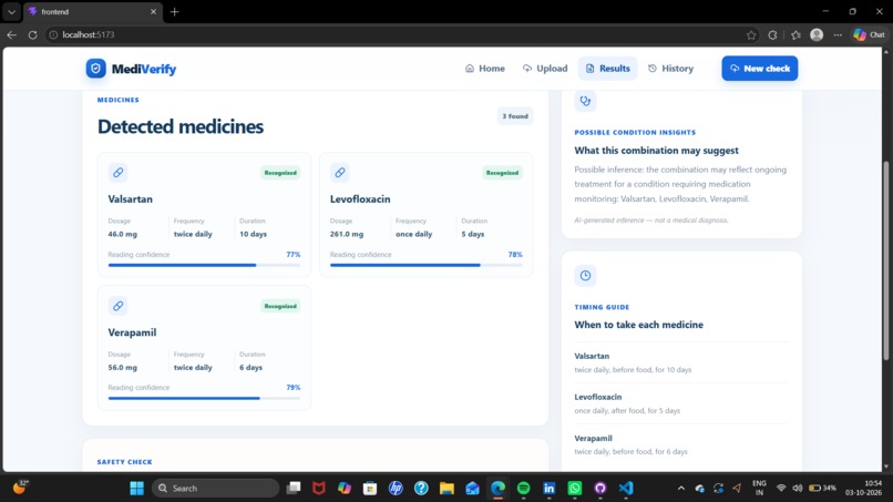 MediVerify – screenshot 5