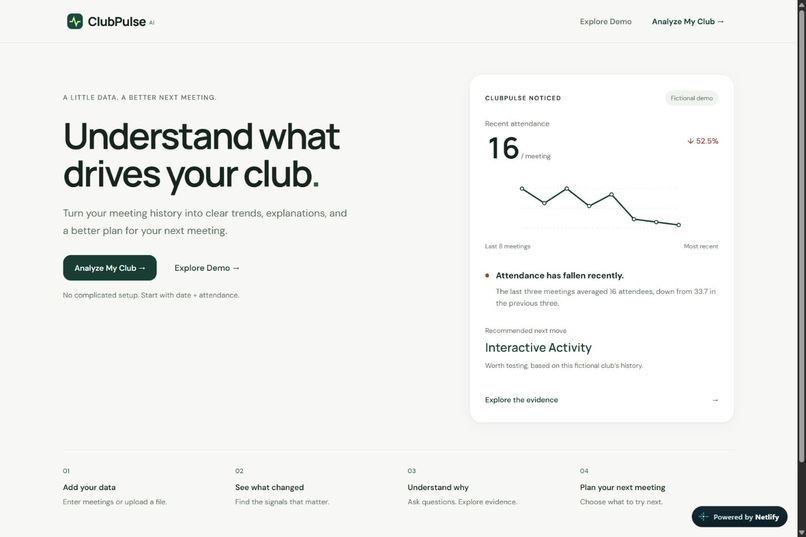 ClubPulse AI – screenshot 3