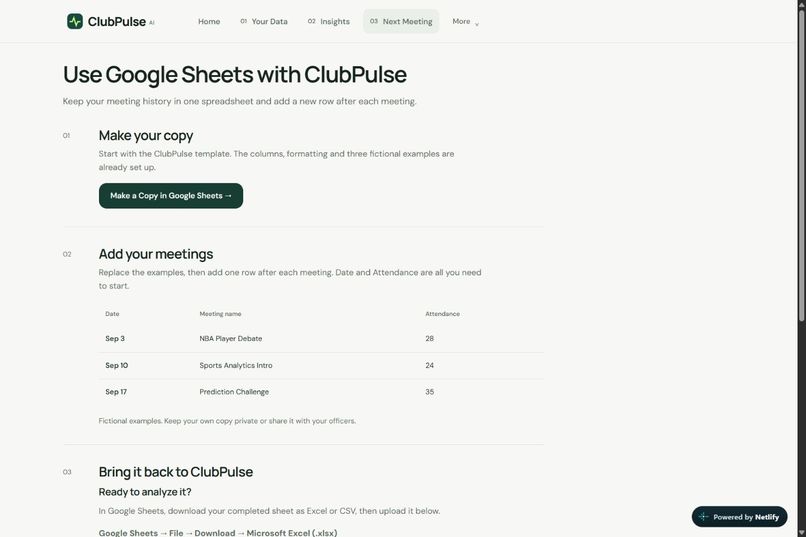 ClubPulse AI – screenshot 4