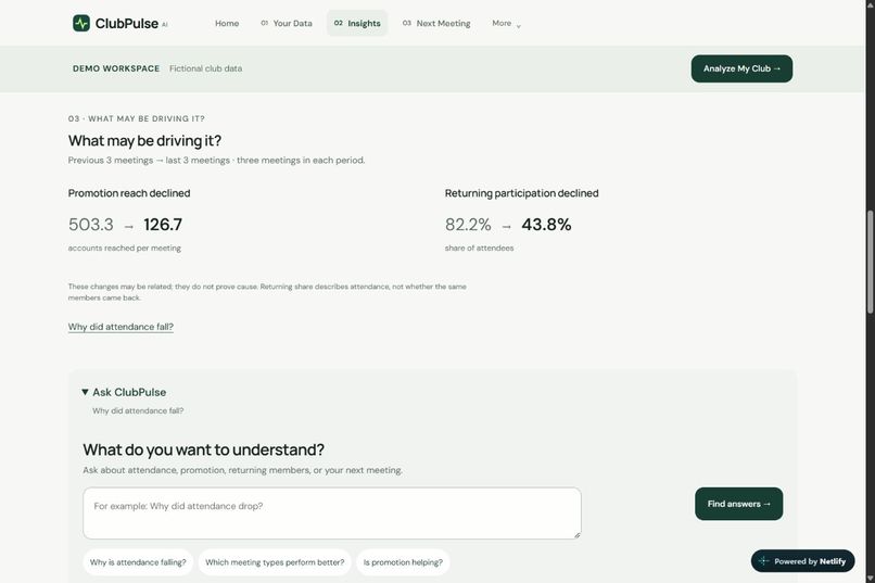 ClubPulse AI – screenshot 8