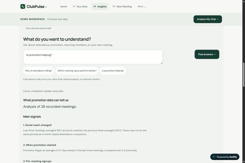 ClubPulse AI – screenshot 9