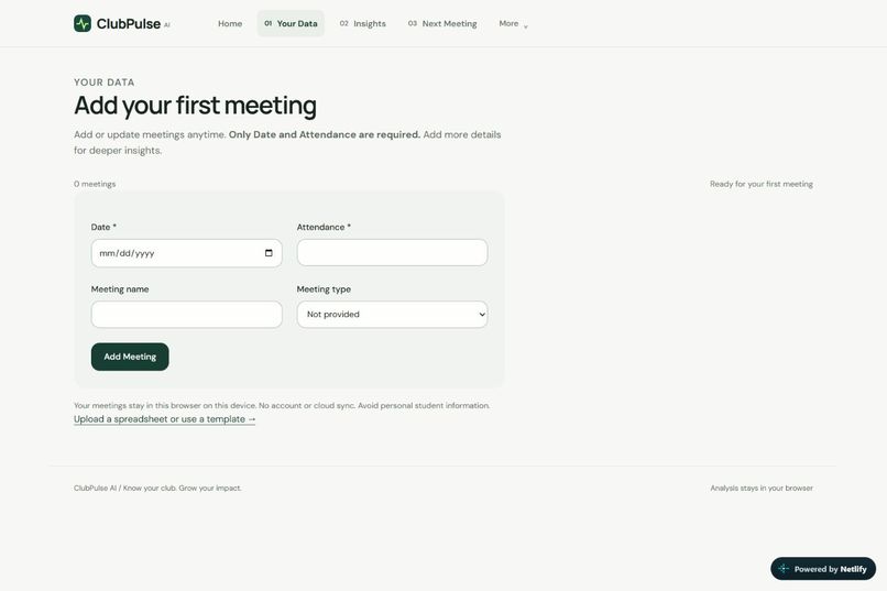 ClubPulse AI – screenshot 3