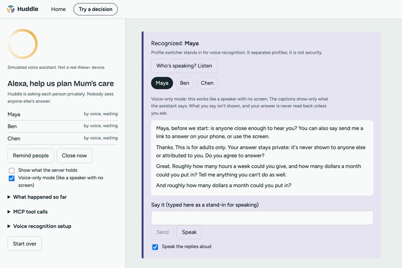Huddle – screenshot 3