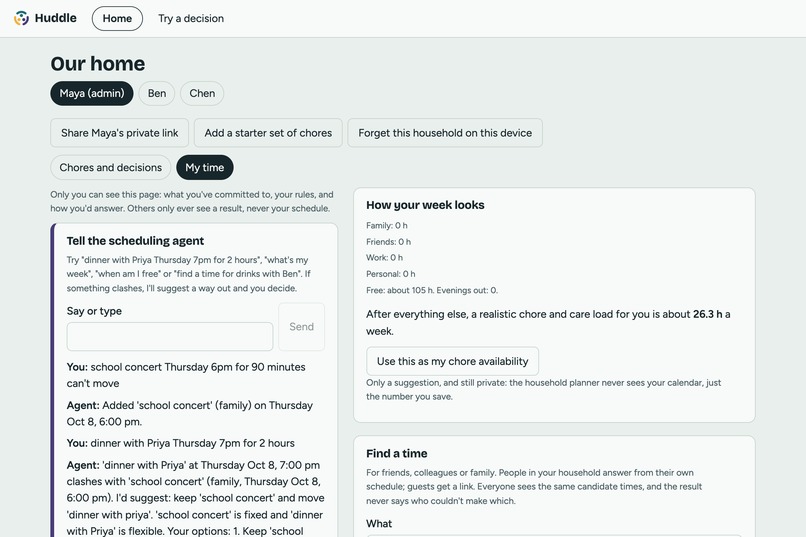 Huddle – screenshot 4