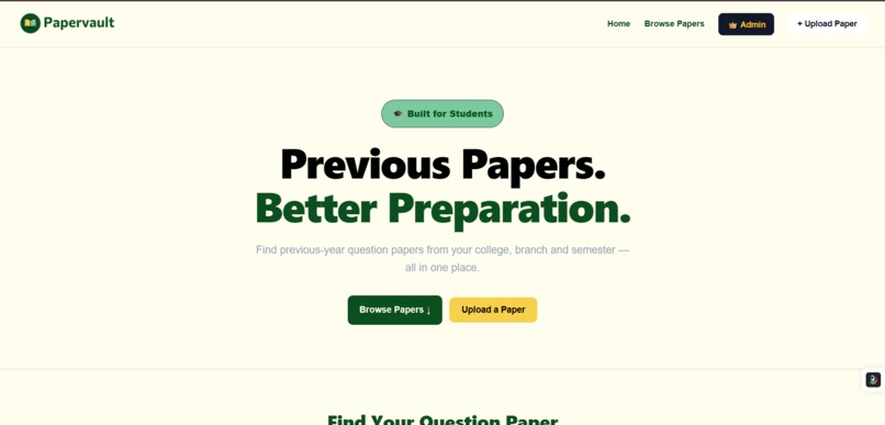 PaperVault – screenshot 1