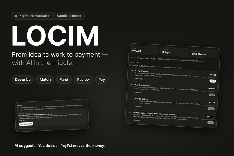 LOCIM – screenshot 1