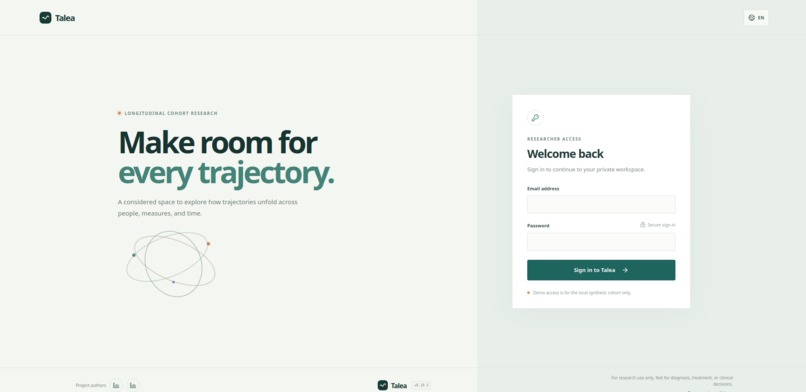 Talea - EPOC Platform – screenshot 4