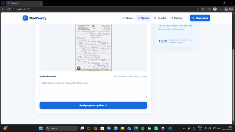 MediVerify – screenshot 3