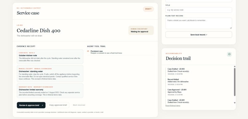 Latchbook — Home Service Agent – screenshot 2