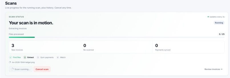Invoice-Sync – screenshot 1