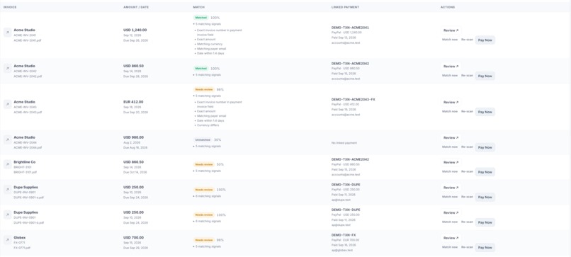 Invoice-Sync – screenshot 4