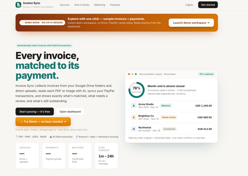 Invoice-Sync – screenshot 5